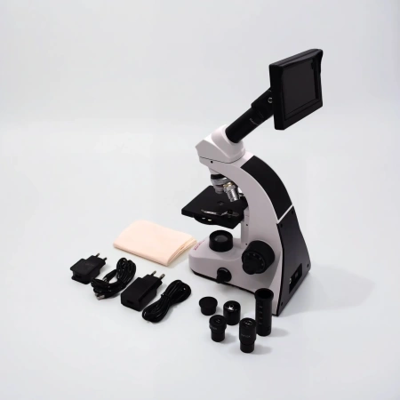 Микроскоп школьный Эврика 40х-1280х LCD цифровой